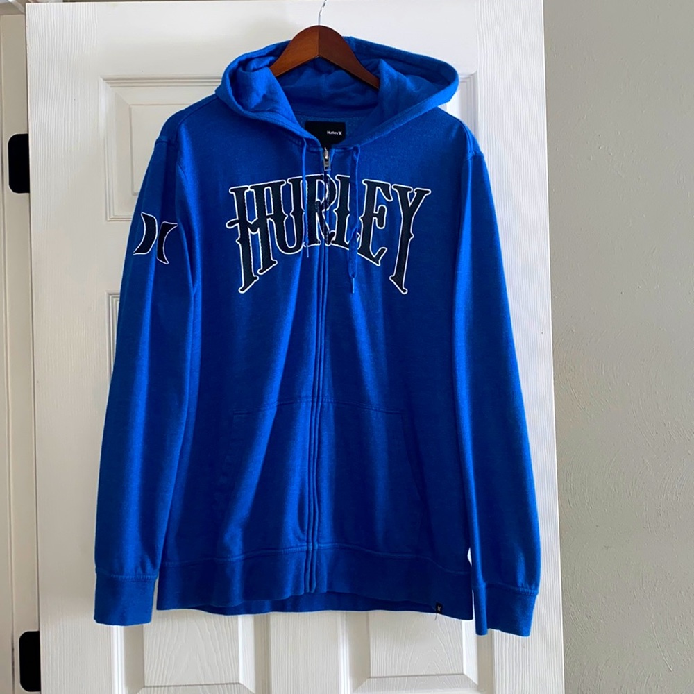 L Men’s Hurley Zip Up!